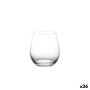 Glass La Mediterránea Cares Transparent Glass 480 ml (36 Units)