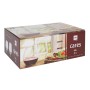 Glass La Mediterránea Cares Transparent Glass 480 ml (36 Units)