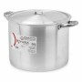 Casserole with Lid Kinvara Silver Aluminium 40 x 27 x 32 cm 42 x 27 x 32,5 cm Ø 30 cm (4 Units)