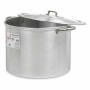 Casserole with Lid Kinvara Silver Aluminium 50,5 x 32 x 41 cm Ø 36 cm (2 Units)