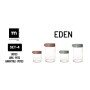 Set de Boites La Mediterránea Eden verre polypropylène 4 Pièces (8 Unités)