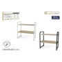 Étagère Confortime Bois Métal 40 x 20 x 38,5 cm (4 Unités)