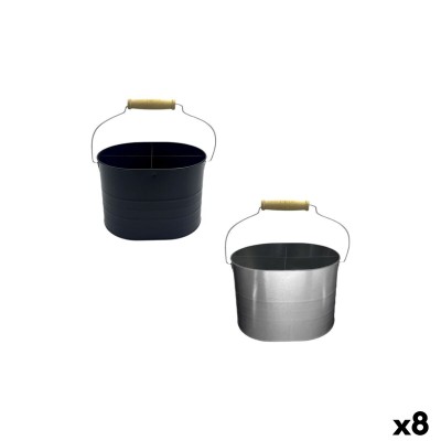 Multi-purpose basket My Bar Metal 16,5 x 12,5 x 11 cm (8 Units)