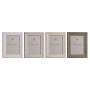 Cadre photo Home ESPRIT Beige Naturel Verre polystyrène Urbaine (4 Unités)