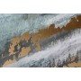 Canvas Home ESPRIT Green Grey Golden Abstract 103 x 4,5 x 143 cm (2 Units)