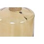 Vase Home ESPRIT Jaune Corde Verre trempé 25 x 25 x 75 cm