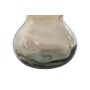 Vase Home ESPRIT Taupe Cristal recyclé 26,5 x 26,5 x 75 cm