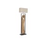 Lampadaire Home ESPRIT Noir Beige Naturel 220 V 60 X 25 X 192 CM