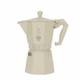 Italian Coffee Pot Bialetti MOKA EXCLUSIVE Cream Aluminium 6 Cups
