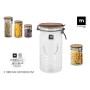 Glass Jar La Mediterránea ACACIA 1 L (12 Units)