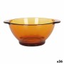 Bowl Duralex Lys Crystal Amber 510 ml 16,4 x 13,4 x 6,7 cm (36 Units)