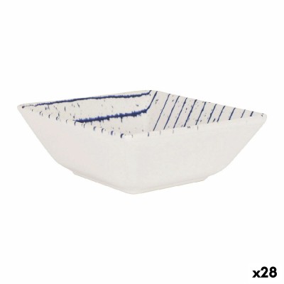 Bol pour Apéritifs La Mediterránea Arago Porcelaine 13 x 13 x 5 cm (28 Unités)