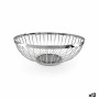 Breadbasket My Bar Silver Metal 25,5 x 9,5 cm (12 Units)