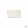 Plateau La Mediterránea Albus 20 x 13 x 2 cm (24 Unités)