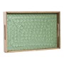 Plateau Home ESPRIT Vert Naturel Bois de manguier 43,5 X 27 X 4,5 CM