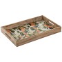 Tray Home ESPRIT Multicolour Mango wood 43,5 X 27 X 5 CM
