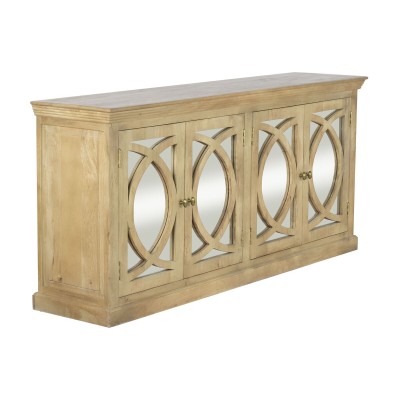 Sideboard Home ESPRIT Natural Wood Mango wood 200 x 45 x 90 cm
