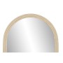 Miroir mural Home ESPRIT Beige Naturel Scandi (2 Unités)