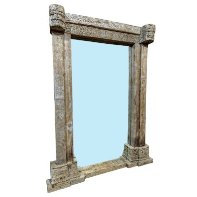 Miroir mural Home ESPRIT Naturel 150 x 18 x 210 cm