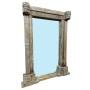 Wall mirror Home ESPRIT Natural 150 x 18 x 210 cm