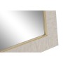 Wall mirror Home ESPRIT White Brown Beige Grey Modern 68 x 2 x 156 cm (4 Units)