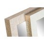 Miroir sur pied Home ESPRIT Blanc Marron Beige Gris Verre polystyrène 35,5 x 40 x 156 cm (4 Unités)