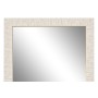 Miroir sur pied Home ESPRIT Blanc Marron Beige Gris Verre polystyrène 35,5 x 40 x 156 cm (4 Unités)