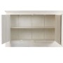 Présentoir Home ESPRIT Blanc Teck Bois de manguier 270 X 43 X 244 CM