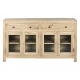 Buffet Home ESPRIT Verre bois mindi 140 x 40 x 82 cm