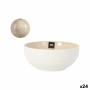 Bowl La Mediterránea Calobra Beige Ø 15,5 cm (24 Units)