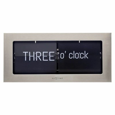 Table clock Nextime 5229ZI Black Grey