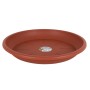 Flower Pot Dish Dem Squares Brown 45 cm (6 Units)