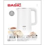 Bouilloire Basic Home Blanc 1500 W 2 L (6 Unités)