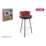 Charcoal Barbecue with Stand Algon Black Red 42 x 76,5 cm (2 Units)