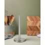 Kitchen Paper Holder Quttin Silver Steel 15 x 32 cm (12 Units)