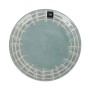 Flat Plate La Mediterránea Cuadric Ceramic Ø 21 cm (12 Units)