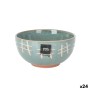 Bowl La Mediterránea Cuadric Ceramic 340 ml (24 Units)