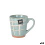 Tasse La Mediterránea Cuadric 220 ml Céramique (24 Unités)