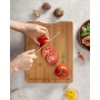 Cutting board Quttin Dark brown 39,5 x 30 x 1,5 cm (12 Units)