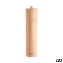 Pepper Mill Quttin Wood 5 x 5 x 20,5 cm (20 Units)