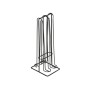 Organisateur de capsules de café Quttin Noir Fer (12 Unités)
