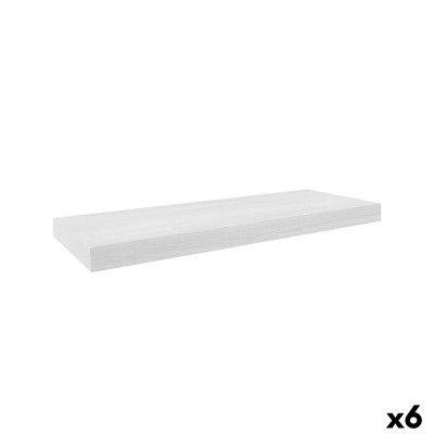 Etagère MobleKit Blanc Bois 60 x 23,5 x 3,8 cm (6 Unités)