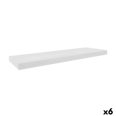 Etagère MobleKit Blanc Bois 80 x 23,5 x 3,8 cm (6 Unités)