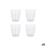 Set of glasses LAV VEGA Transparent Glass 340 ml 4 Pieces (12 Units)