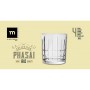 Verre La Mediterránea Phasai rio Transparent verre 350 ml (24 Unités)