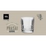 Glass La Mediterránea Phasai geneve Transparent Glass 350 ml (24 Units)
