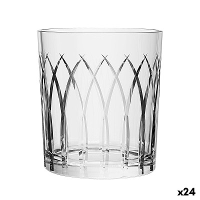 Verre La Mediterránea Phasai seu Transparent verre 350 ml (24 Unités)