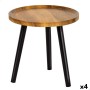 Table d'appoint Max Home Noir 38 x 37 x 38 cm (4 Unités)