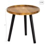 Side table Max Home Black 38 x 37 x 38 cm (4 Units)