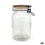 Jar La Mediterránea Transparent 1,5 L (12 Units)